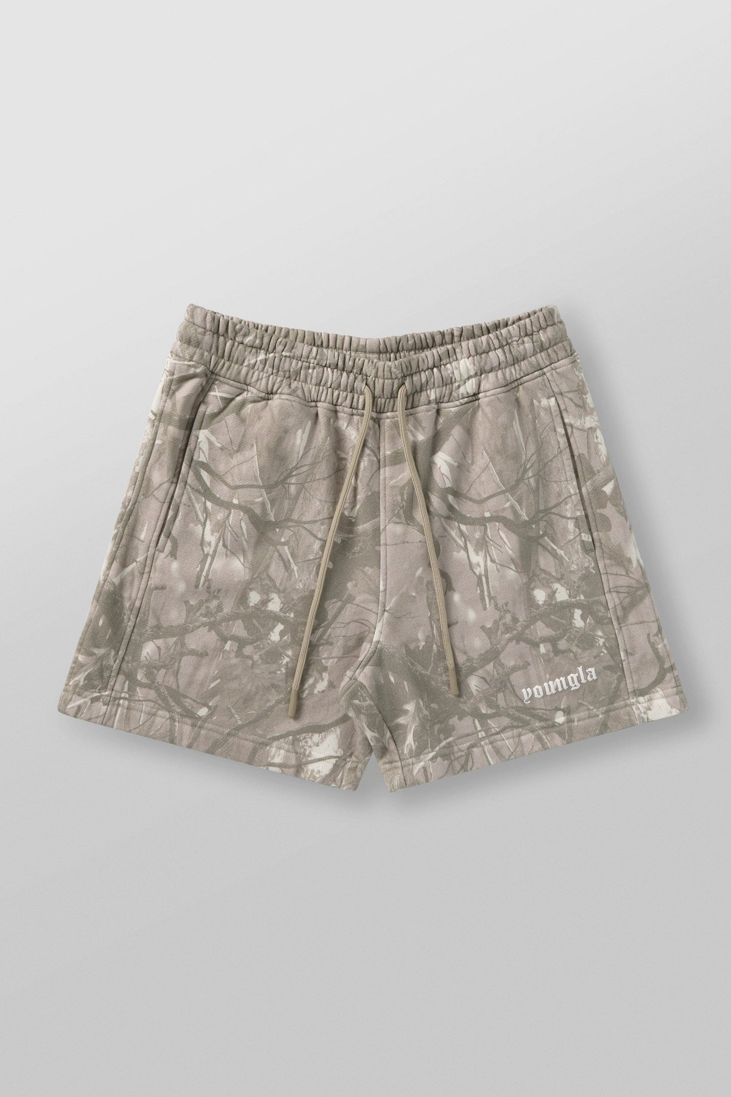 1118 - Tree Camo Cotton Shorts